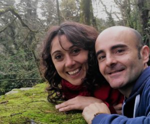 Ananda Sandra y Jose Miguel Sambhavo